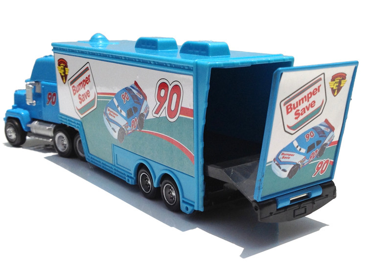 早い者勝ち‼︎Disney Pixar Cars Hauler ミニカー Disney Pixar Cars NO.90 Bumper Save Team Hauler Truck Toy | eBay
