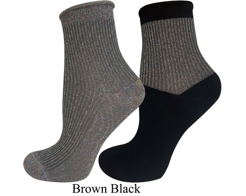 Mysocks 2 Pair Glitter Socks - Picture 15 of 36