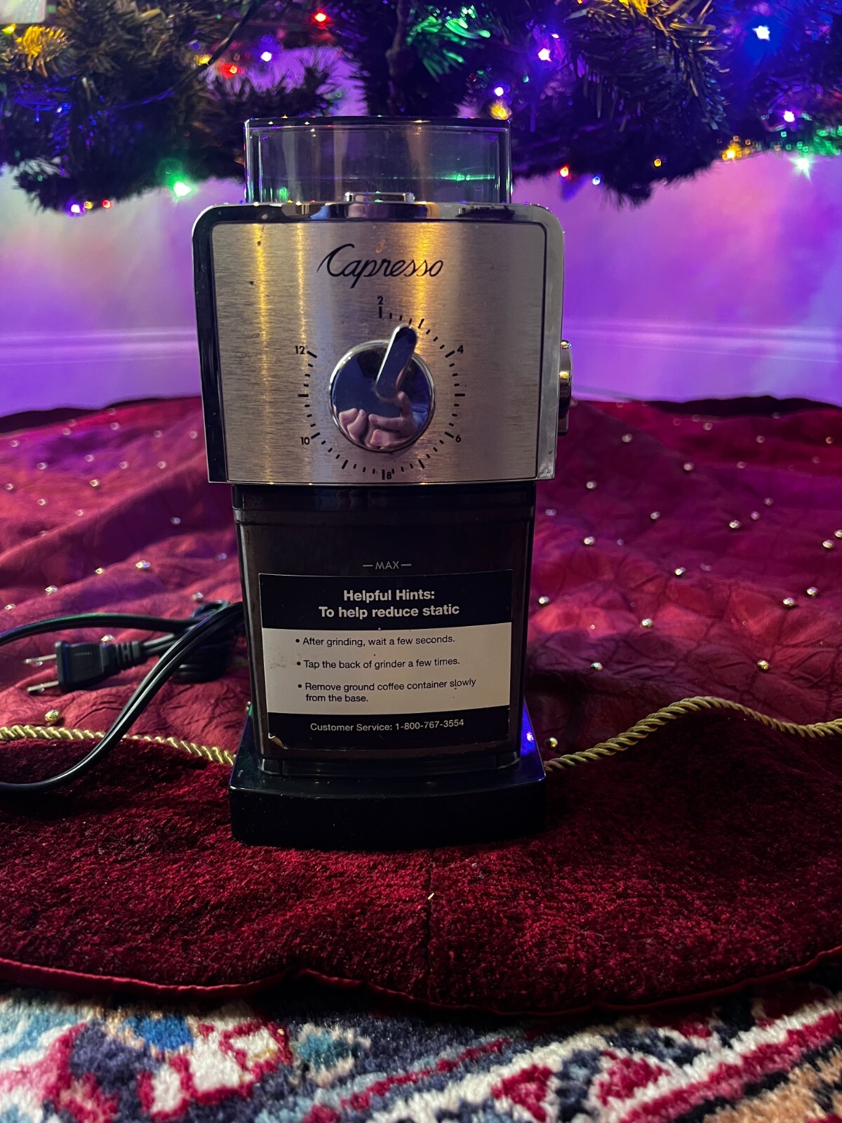 Capresso Coffee Burr Grinder eBay