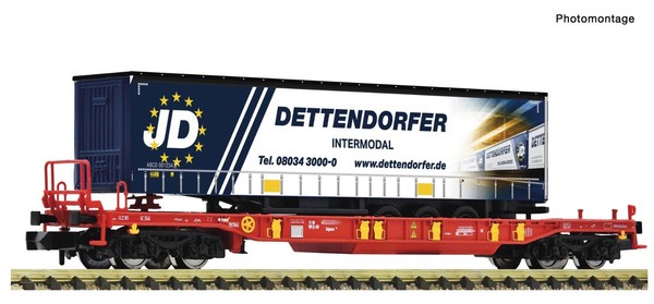 Spur N Fleischmann 6660009 Taschenwagen T3, Db Ag Neu Ovp-image