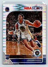 Jordan Poole 2019 Hoops Premium Stock Pulsar Prizm RC #223 Warriors