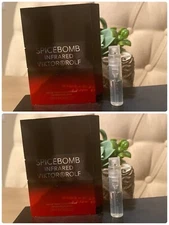 2 Viktor & Rolf Spicebomb Infrared EDT for Men Sample Spray 1.2 ml