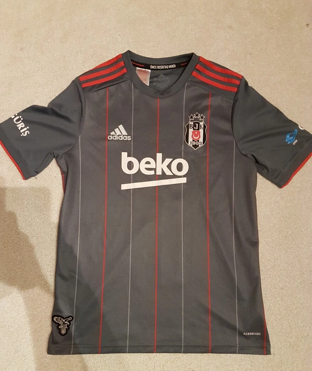 Maillot Besiktas Istanbul Adidas – Bloke Core Brodé, Taille L, Numéro 42