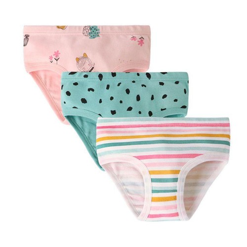 3 P Ropa Interior Para Niñas Ninas Panties Pantaletas De Algodon Bragas Calzones - Picture 8 of 29