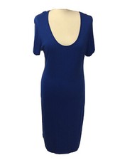 EXCITE CLOTHING Body Con DRESS Uk 10-12 Sky Blue With Stretch BNWTS