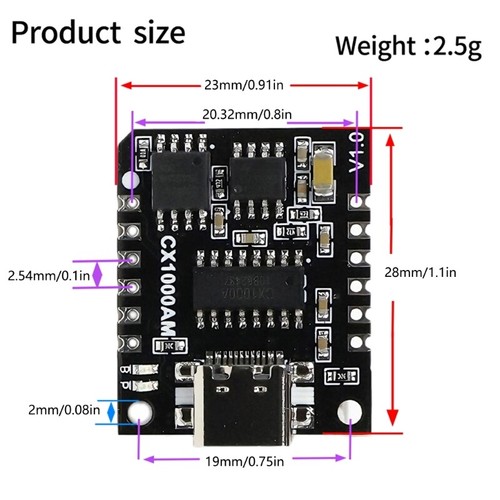 Efficient Serial MP3 Auditory Chip Module DC3.3~5.2V for Home Automation - Picture 8 of 12
