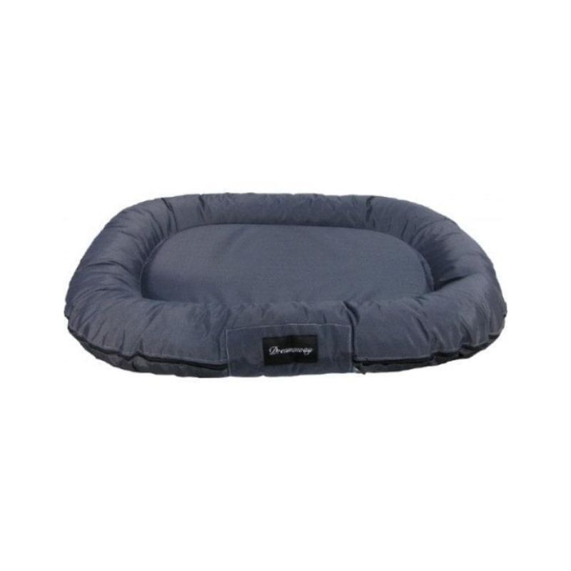 Cuscino Cani Grandi Fabotex Boston Antracite 140x105x17cm Sfoderabile