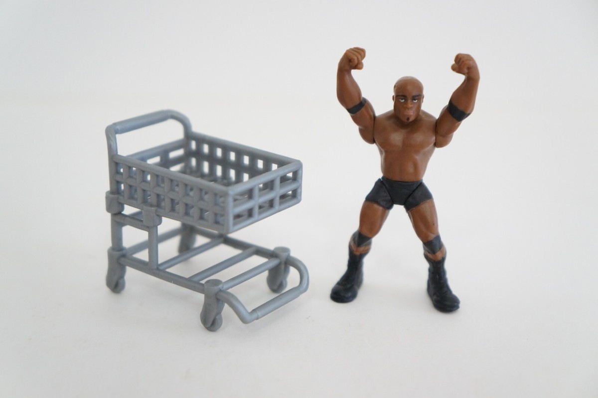 WWE Bobby Lashley Jakks Micro Aggression 4 Mini Wrestling