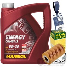 ÖLWECHSELSET+MANNOL 5W30 ÖL für 1.2 TDI VW...