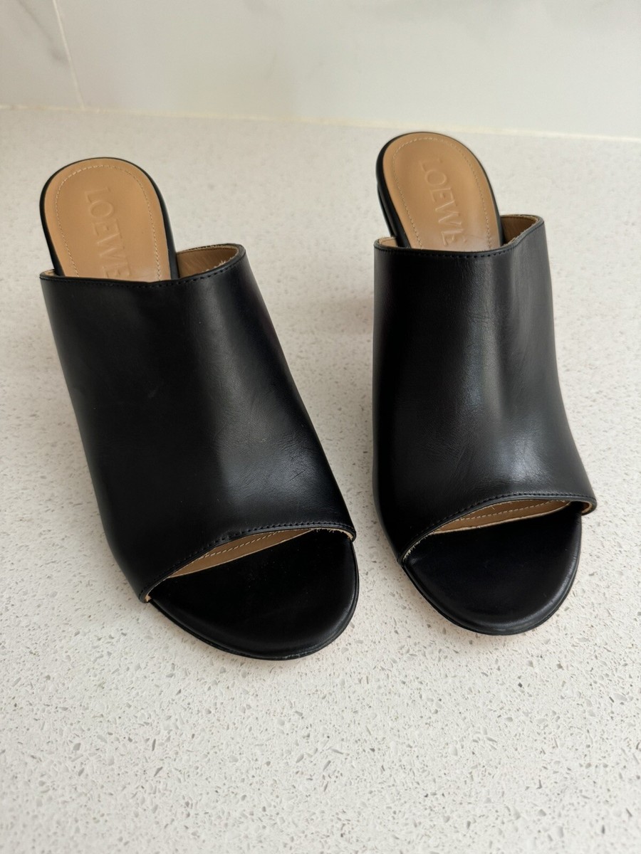 LOEWE nail-polish heel mules EU 37 US 7 | eBay