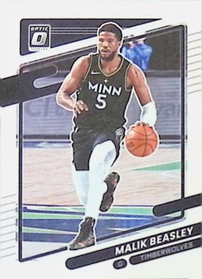 2021-22 Panini Donruss Optic NBA Minnesota Timberwolves Malik Beasley
