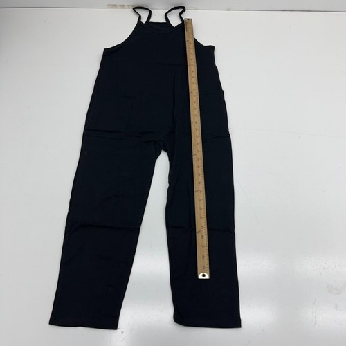 Cnkwei Black Sleeveless Loose Jumpsuit W/Pockets Girls Size 8-10 NEW - Picture 4 of 7