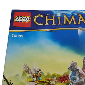 Lego 70009 CHIMA Worrizs Combat Lair INSTRUCTION MANUALS ONLY 2013 Retired 8+ Gd