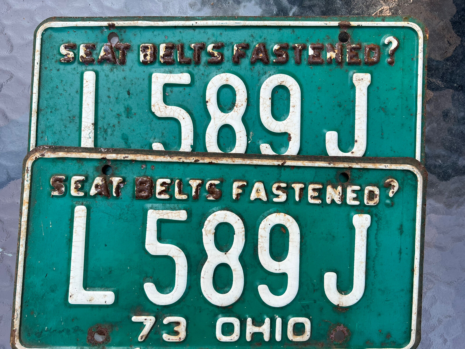 Vintage Ohio License Plates Years 1947-1974 | eBay