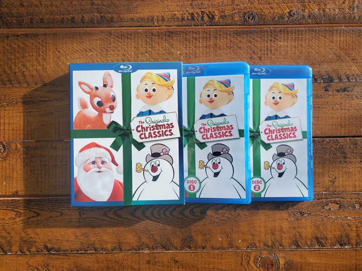 The Original Christmas Classics BluRay Box Set (Rudolph, Frosty, Santa Clause)