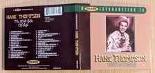 A Proper Introduction to Hank Thompson: The Wild Side of Life CD