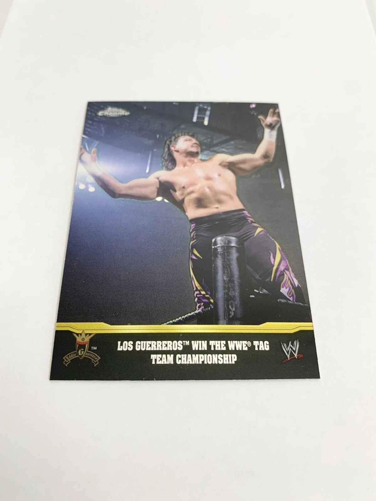 Eddie Guerrero Champion Spotlight 2014 Topps Chrome WWE Card # 3