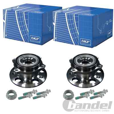 2X SKF RADLAGER-SATZ HINTEN PASSEND FÜR MERCEDES-BENZ C-KLASSE E-KLASSE SL SLC