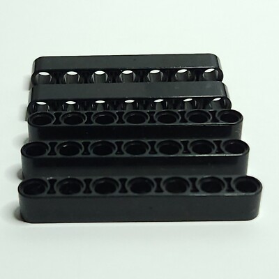 LEGO 32524 Technic Liftarm Thick 1 x 7 Black x5 Genuine