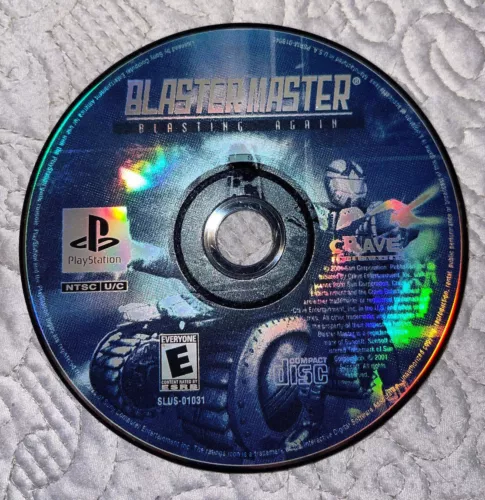 Blaster Master: Blasting Again (Sony PlayStation 1, 2001) / Plays Good 