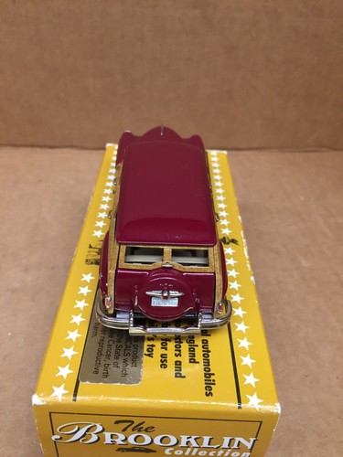 BROOKLIN MODELS METAL 1:43 SCALE 1949 DESOTO WOODY STATION WAGON BRK.87 NR MINT - Picture 4 of 8
