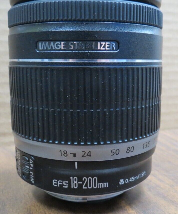 レンズ(ズーム) CANON EFS18-200mm IMAGE STABILIZER Amazon.co.jp: Canon EF-S 18-200mm f/3.5-5.6 IS Standard Zoom