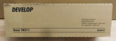Develop TN 211 toner black for Ineo 200 250 original packaging A