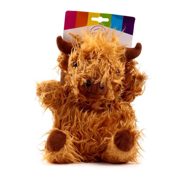 Puckator Highland Coo Cow Microwavable Plush Lavender Heat Pack