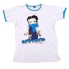 Vintage 90s 1997 BETTY BOOP Outfit SHIRT 2XL MADE IN USA Ringer