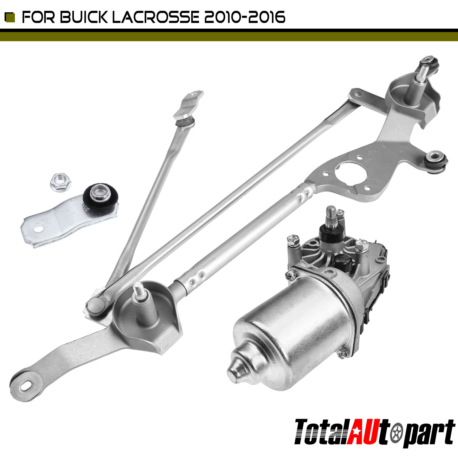 Windshield Wiper Linkage Assembly with Motor for Buick LaCrosse 2010