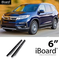 APS Running Board Polished 6" Fit Honda Pilot 16-22