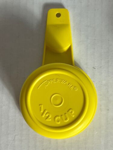 Tupperware Vintage Messbecher 5er Set gelb - Bild 11 von 15