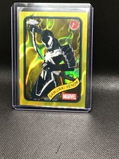 2025 Topps Chrome Marvel Samurai Venom Yellow Lava Refractor #127