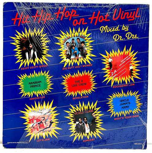 Hit Hip Hop On Hot Vinyl V/A 1985 Vinyl Macola Records 1st Press Sealed Mint