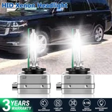For Auto Suburban 2015-2018 D3S HID Headlight Bulbs Conversion Kit 6000K White