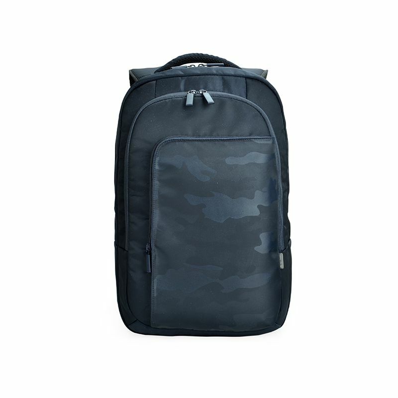 Sac à dos ordinateur 13-16 pouces bleu marine avec poche de protection renforcée Pocket
