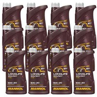 12X1 Liter Mannol Longlife 504/507 5W-30 MotoröL API SN Acea C3 7715 Synthetic