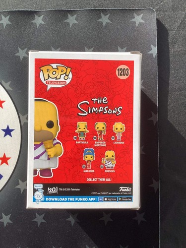 Obeseus Funko Pop The Simpsons 1203 w/ Protector - Picture 3 of 6