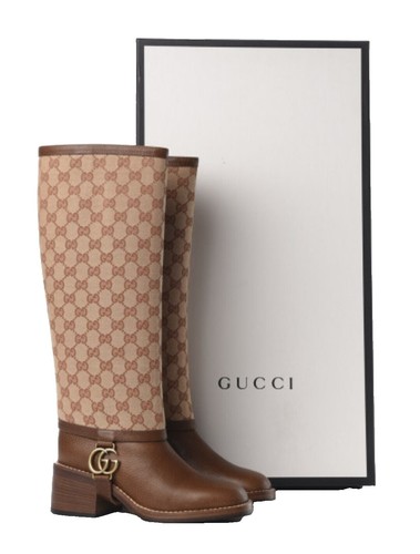 Gucci Short Boots/35.5/Brw/Leather/104 0153 | eBay