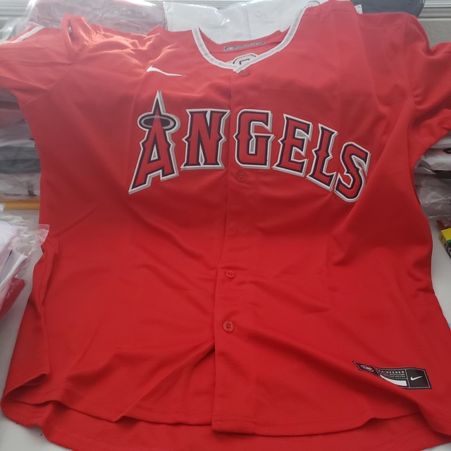 ANGELS GREAT 27 MIKE TROUT Jersey SIZE XXLARGE COLOR RED eBay