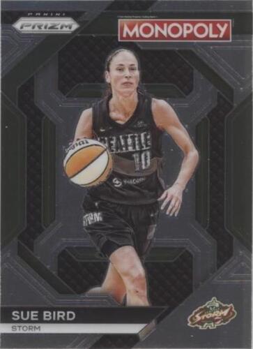 Sue Bird 2024 Panini WNBA Prizm Monopoly SP Red Black Icons Sue Bird 2024 Panini WNBA Prizm Monopoly SP Red Black Icons