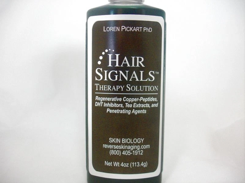 SKIN BIOLOGY Copper Peptides urges Hair Growth, Folligen HAIR SIGNALS, promotes Hair Grow
