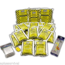 1 Person 7 Day Emergency Car Office Work Camping Survival Bug Out Bag Kit 