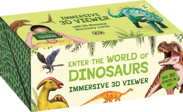 Enter the World of Dinosaurs Immersive 3D Viewer by Paul Upchurch (Cards)
