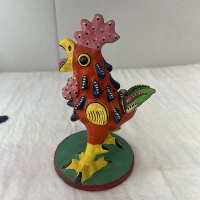Vintage ''Rooster'' Signed by Artist JUAN JOSE RAMOS MEDRANO  Great Condition 