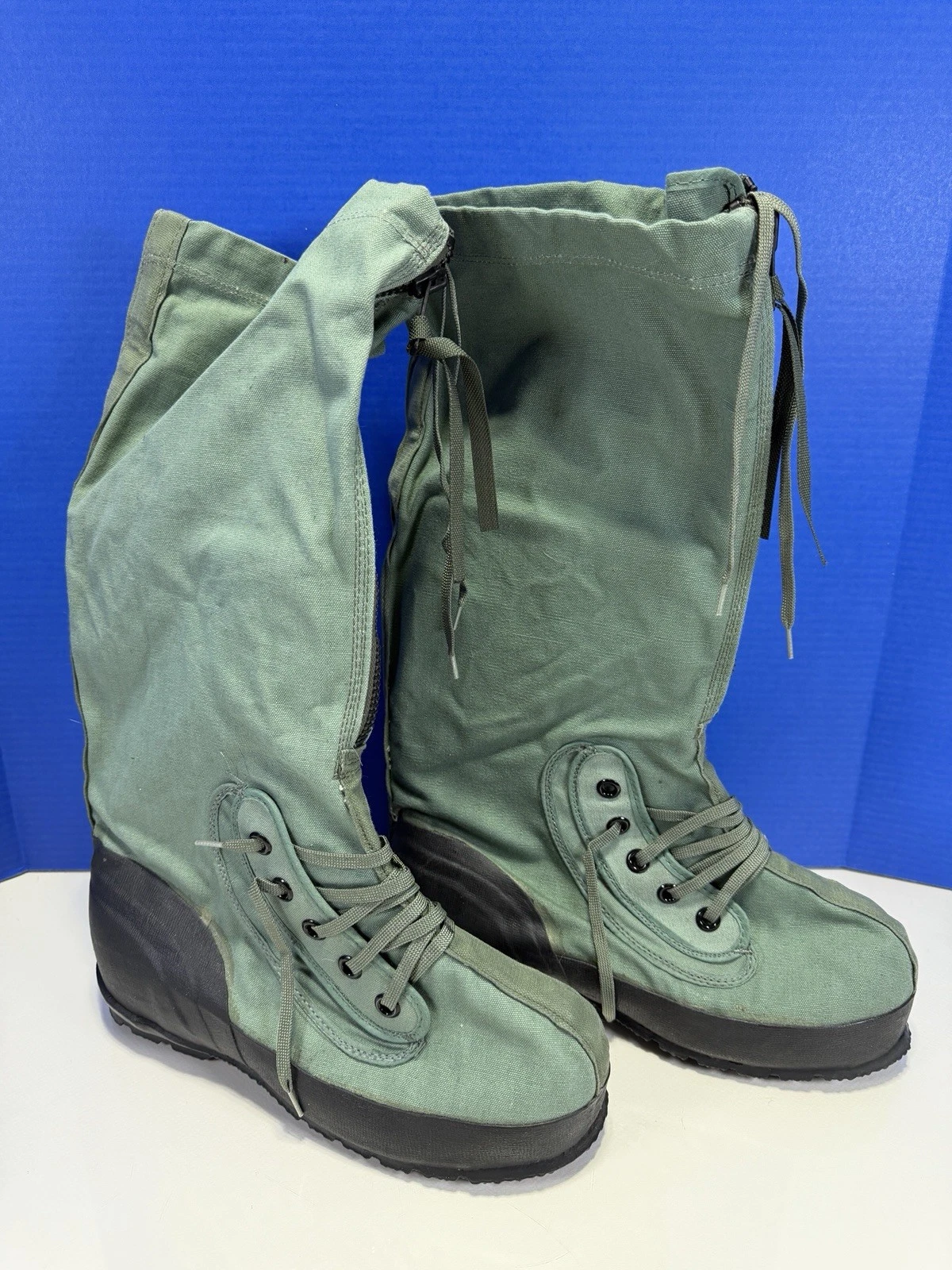 Vintage N-1B Boots w/ Wool Liners ~Mens Med ~US Military Issued ~Never Used