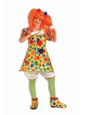 Forum Novelties Women's Giggles Clown Costume Standard Halloween Party Fancy ...