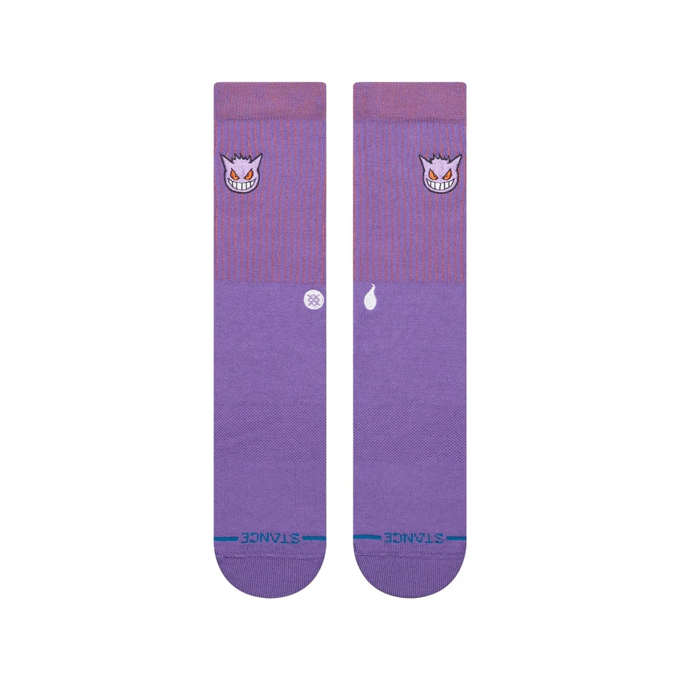 Pokemon X Stance Crew Socks - Gengar - Image 2 of 3