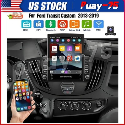 Android 13 Car Stereo Radio GPS Navi Fit For Carplay For 2013-2019 Ford Transit