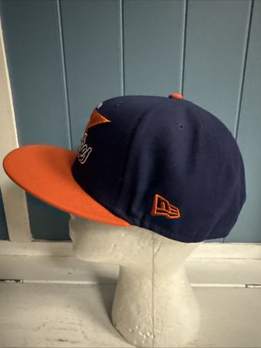 Sombrero de Colección Snapback de los Padres de San Diego RARO Cooperstown 9fifty Azul Marino Naranja - Imagen 3 de 8